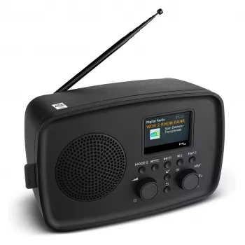 MEDION LIFE DAB+ -radio DRE-1 musta