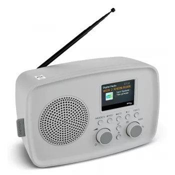 Medion LIFE DAB+ radio DRE-1 harmaa (50079350)