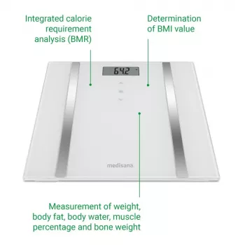 Medisana BS 483 kehonkoostumusvaaka Bluetoothilla