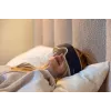 Medivon Horizon Pro 2 silmähierontalaite ilmanpaineella, tärinällä, lämmöllä, Bluetoothilla, 5 tilalla, 1450 mAh, USB-C, laivastonsininen