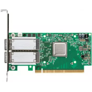 Mellanox NVIDIA ConnectX-5 EN MCX516A-CDAT verkkosovitin - 100GbE kaksiporttinen QSFP28 PCIe 4.0 x16 täyskorkea kiinnike musta
