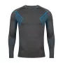 Miesten lämpöaktiivinen collegepaita Alpinus Active Base Layer harmaa GT43860 2XL