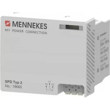 MENNEKES AMTRON 4Y/4B 500/700 ylijännitesuojamoduuli (tyyppi 2 SPD, 4-napainen, 40 kA) 18665