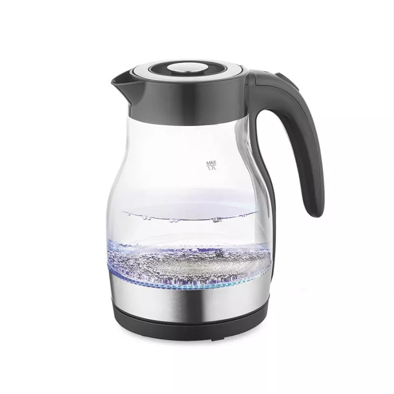 MEO lasinen vedenkeitin 2200W 1,7L musta MR-061-BLACK MAESTRO