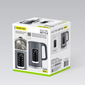 MEO Maestro vedenkeitin MR-024-GREY 1,7 L 2200 W harmaa