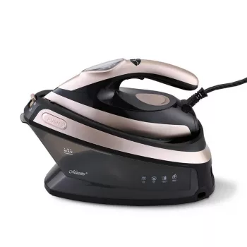 MEO MR-320C Maestro 2400W höyrysilitysasema keraamisella pohjalla, 3,5 bar paine, 120 g/min höyryisku, 1,2 l säiliö