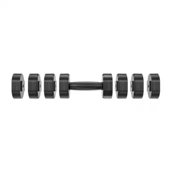 MERACH MR-2444 säädettävät käsipainot (2 kpl:n pakkaus) - 2,5-24 kg, 15 säätöä, kiertonuppi, musta/punainen