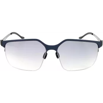 Mercedes-Benz miesten aurinkolasit M1037-D Pilot/Aviator metallikehykset harmaat linssit 58 mm
