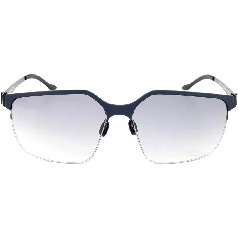 Mercedes-Benz miesten aurinkolasit M1037-D Pilot/Aviator metallikehykset harmaat linssit 58 mm
