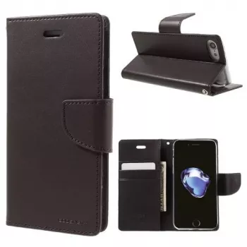 Mercury Apple iPhone X/XS Bravo Diary ruskea foliolompakkokotelo