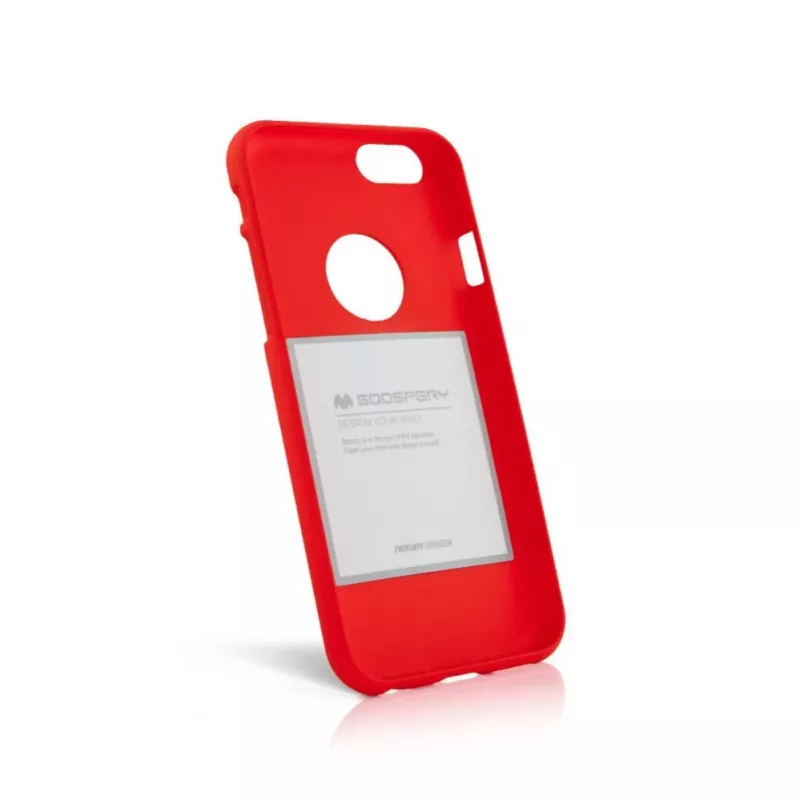 Mercury Soft Feeling Jelly -kuori Samsung Galaxy S8 Plus (G955) - punainen