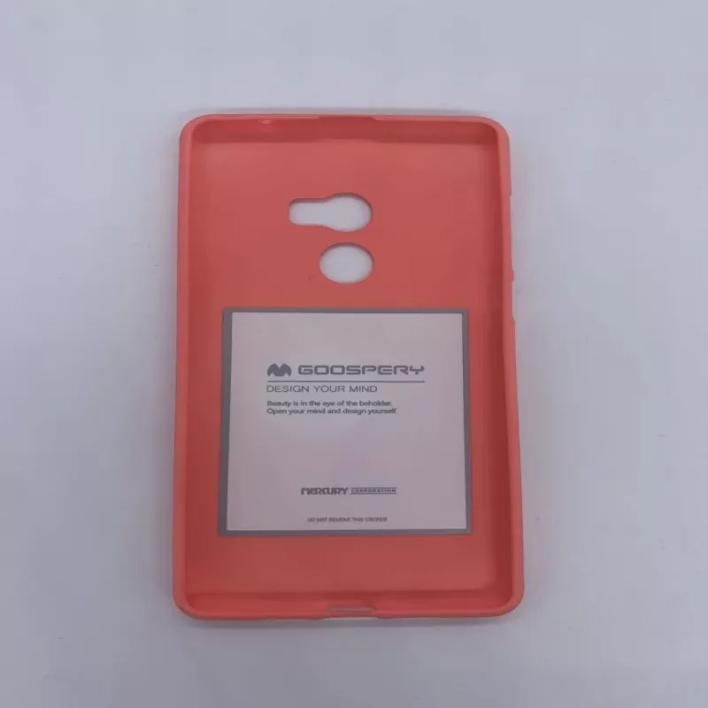Mercury Xiaomi Mi Mix 2 Soft Feeling Jelly kotelo pinkki