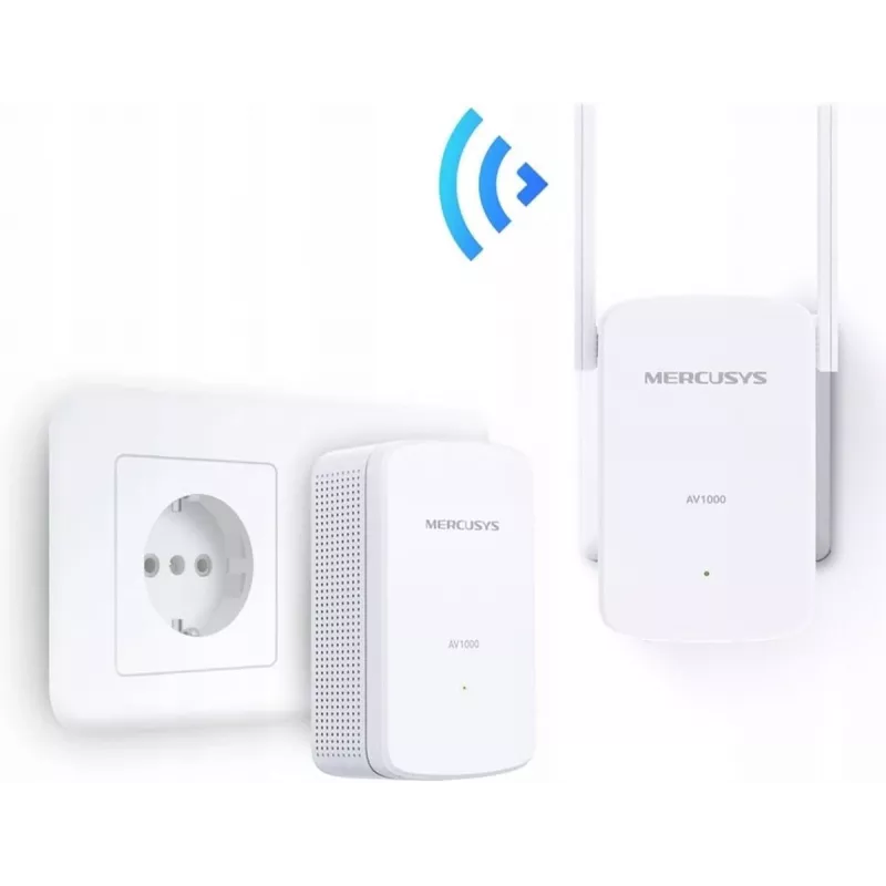 Mercusys MP510 KIT V1 Powerline-adapterisarja AV1000 Gigabit, 2 kpl:n pakkaus