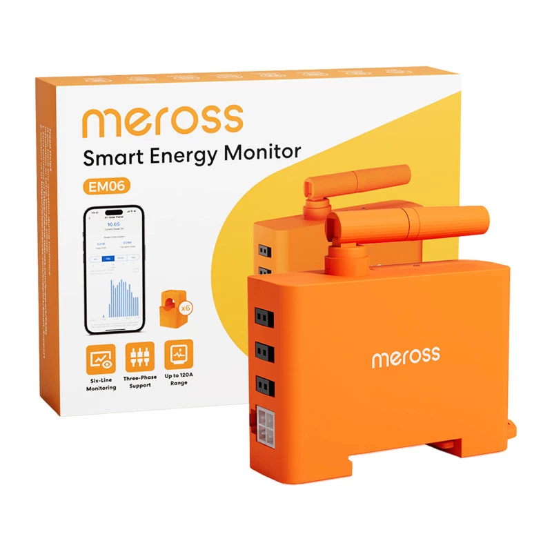 MEROSS EM06P-EU Smart Wi-Fi -energiamittari