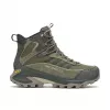 Merrell Moab Speed 2 Thermo Mid WP vaelluskengät - Triple Black, koko 46.5