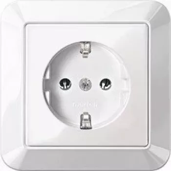 Merten MEG2301-1025 Schuko-pistorasia, 16 A, uppoasennus, polarvalkoinen