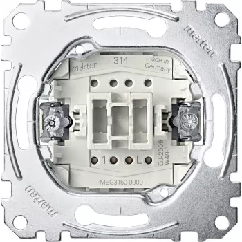 Merten painonappi-insertti 1-napainen 10A 250V MEG3050-0000