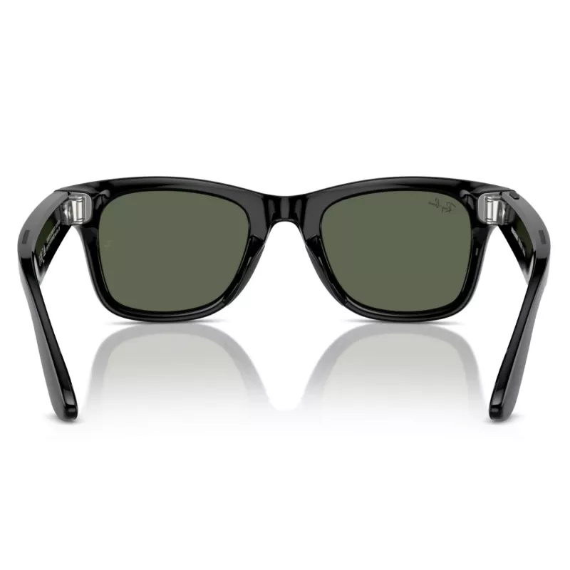 META Ray-Ban Wayfarer älylasit kiiltävä musta, G-15 vihreä linssi