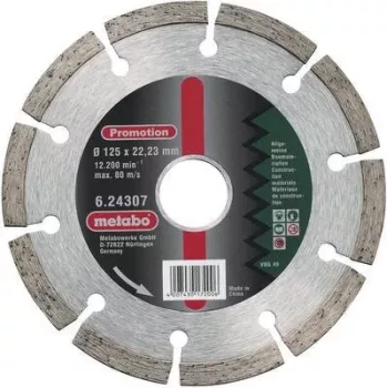 Metabo timanttilaikka 624310000, 230 mm halkaisija, 22,23 mm reikä, segmentoitu, universaali