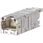 METZ BTR laippa-asennus RJ45-moduuli Cat.6 suojattu Keystone Jack 1401100810MI