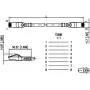 METZ CONNECT 1308451588-E 1,5 m Cat6a S/FTP (S-STP) valkoinen verkkokaapeli