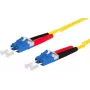 METZ CONNECT OpDAT-patchkaapeli 151P1JOJO05E LC-D/LC-D OS2, 0,5 m