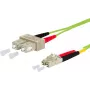 METZ CONNECT OpDAT patch-kaapeli SC-D/LC-D OM5, 5,0 m