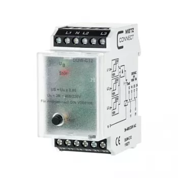 METZ DUWC12 vaihevalvontarele 3N 400/230 V (110271)