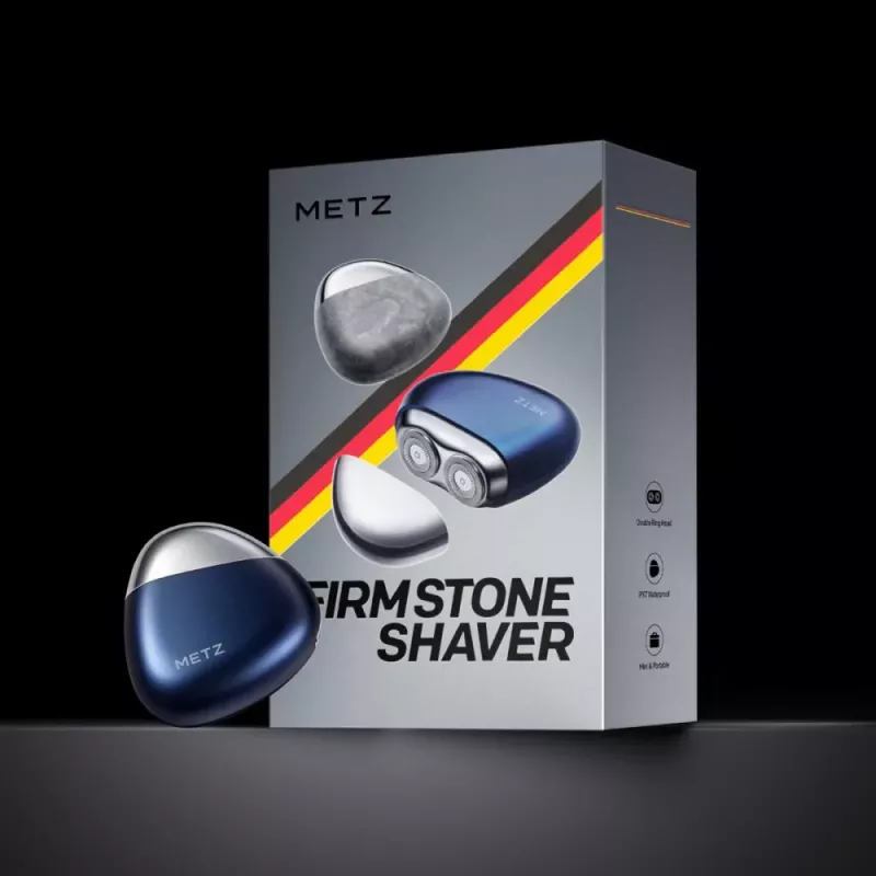 Metz Firm Stone -parranajokone MZPS021, Rock Grey