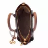 Michael Kors Jet Set Charm soikea olkalaukku ruskea Signature Coated Canvas