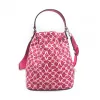 Michael Kor Jet Set Charm pieni camera-olkalaukku Dark Berry Saffiano-nahka