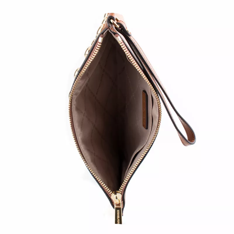 Michael Kor Jet Set Travel crossbody-pussi - Luggage ruskea