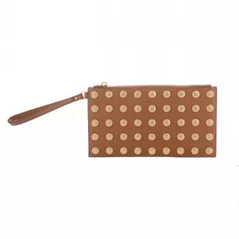 Michael Kor Jet Set Travel crossbody-pussi - Luggage ruskea