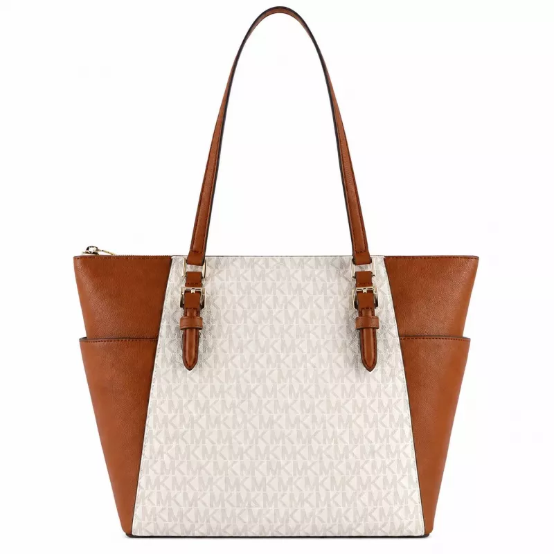 MICHAEL KORS Cece Vanilla naisten olkalaukku ketjuhihnalla
