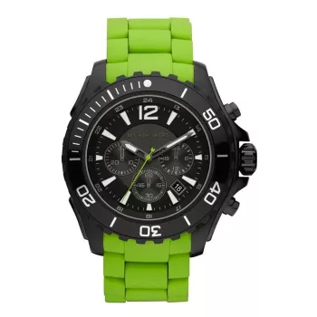 Michael Kors Gage miesten kronografikello MK8236 47 mm ruostumaton teräs sininen kellotaulu