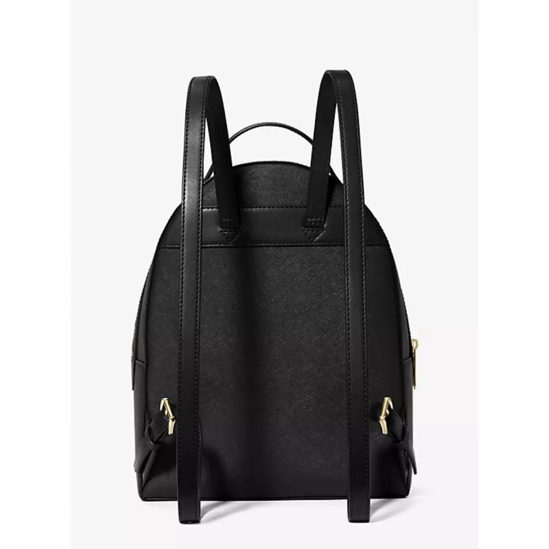 Michael Kors Hudson Small Pebbled Leather -reppu musta 31x26x13 cm