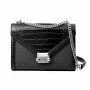 Michael Kors Jet Set crossbody-laukku Black Signature Coated Canvas 35S5SWHL6BBLA