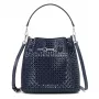 Michael Kors Jet Set Navy Signature Logo olkalaukku 35S6S2ZC1YNAV