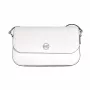 Michael Kors Jet Set Travel crossbody-laukku optic white saffiano-nahka 35F4STVC1LOPT