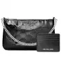 Michael Kors Jet Set Travel crossbody-laukku setti musta