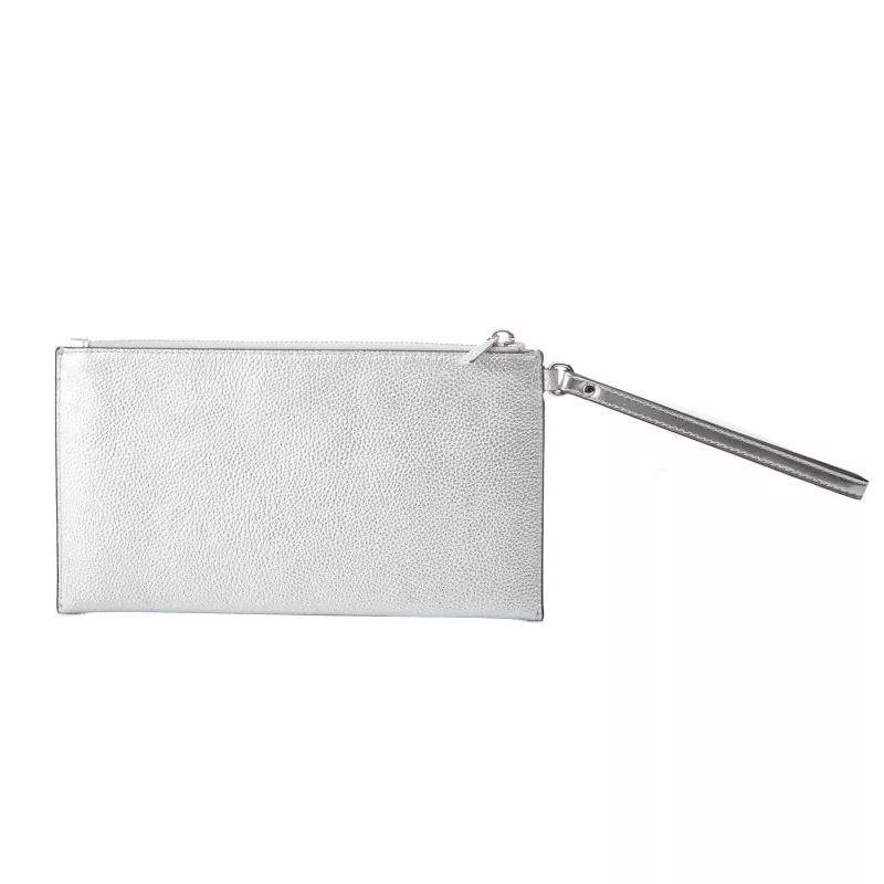 Michael Kors Jet Set Travel crossbody-laukku hopea saffiano-nahka 35F4STVW3LSIL