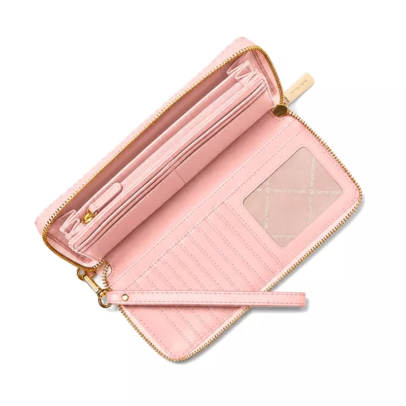 Michael Kors Jet Set Travel Powder Blush saffianonahka rannelaukku