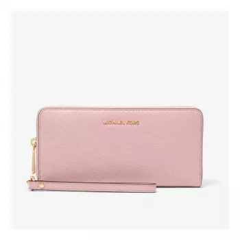 Michael Kors Jet Set Travel Powder Blush saffianonahka rannelaukku