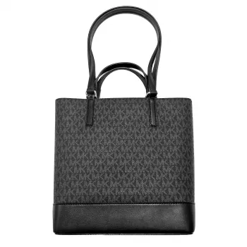 Michael Kors Jet Set Travel Saffiano nahkainen olkalaukku musta 35S4GX9T1BBLA