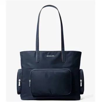 Michael Kors Jet Set Travel tote-laukku navy saffiano-nahka 35T5S5FT9CNAV