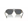Michael Kors miesten aurinkolasit MK2219U394287 - musta asetaattikehys, harmaat polykarbonaattilinssit, 57 mm