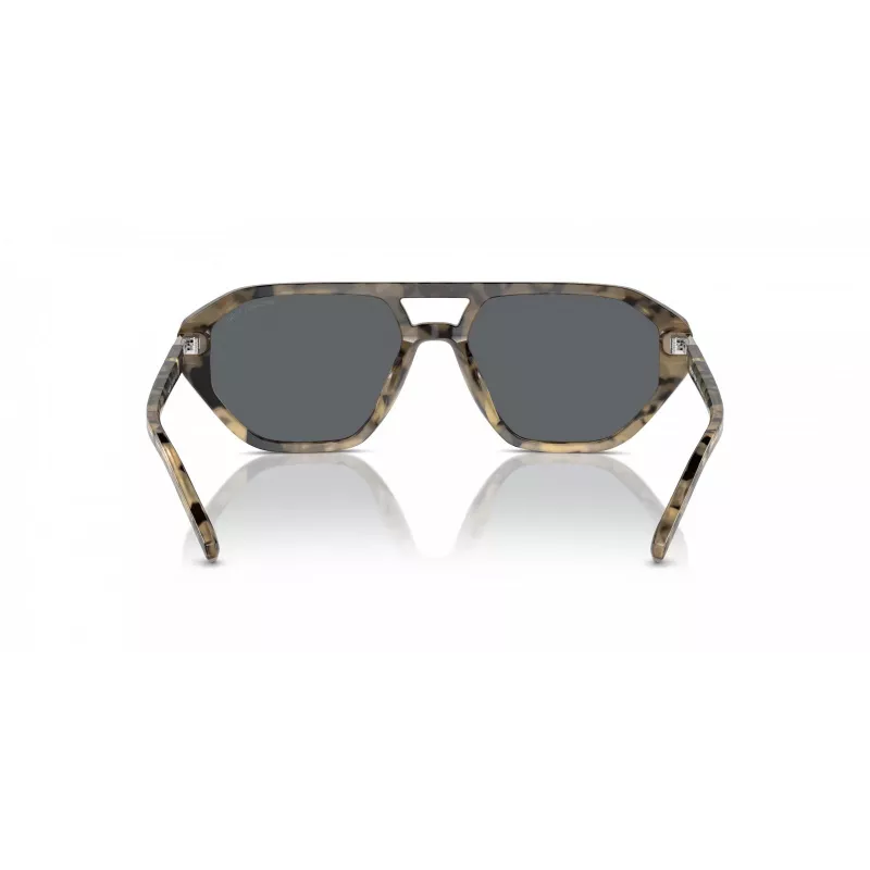 Michael Kors miesten aurinkolasit MK2219U394287 - musta asetaattikehys, harmaat polykarbonaattilinssit, 57 mm
