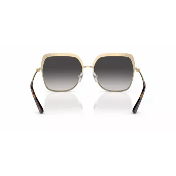 Michael Kors MK1141-10188G naisten aurinkolasit - musta asetaattikehys, harmaa liukuvärjätty linssi, 57 mm