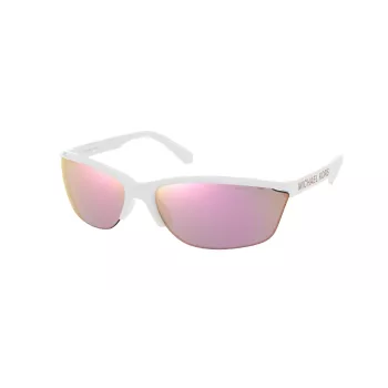 Michael Kors MK2110-30994Z unisex perhos-aurinkolasit - musta kehys, harmaat liukuvärjätyt linssit, 71/18/130 mm