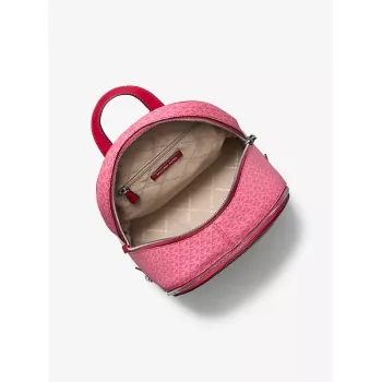 Michael Kors Rhea reppu dark berry saffianonahka naisten 27x26x14 cm